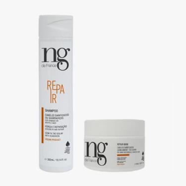 Imagem de Ng De France Kit Shampoo Repair 300ml + Máscara Repair 250ml