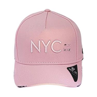 Imagem de Boné Aba Curva Bandeira New York City Premium Fitão Top-Unissex