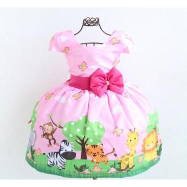 Imagem de Vestidos De Festa Diversos Temas Princesas Luxo E Tiara - Pingo De Gen