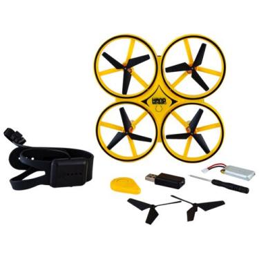 Imagem de Drone Infantil de Controle Remoto Polibrinq - Hand Sensor Quadricopter