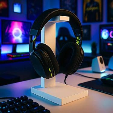 Imagem de Suporte Headset Fone Game Decoração Mesa Gamer Quarto - Beto Moveis, B