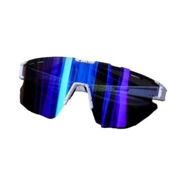Imagem de Óculos De Sol Esportivos Femininos Sem Armação Com Lentes Integradas, 