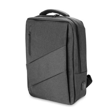 Imagem de Mochila Notebook 15.6 Expansível 20-27L USB Engate de Mala Grafite - D