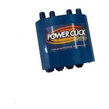Imagem de Amplificador De Fone De Ouvido Power Click Color Azul Blue
