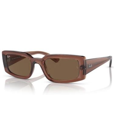 Imagem de Óculos de sol Ray Ban RB4395 6678/73 54, RETANGULAR, FEMININO / MASCUL