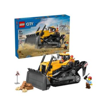 Imagem de City Trator de Esteira Amarelo Lego 60466