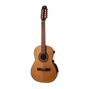 Imagem de Viola Rozini RV115AC Presença Brasil Clássica Acústica Louro Preto, Na