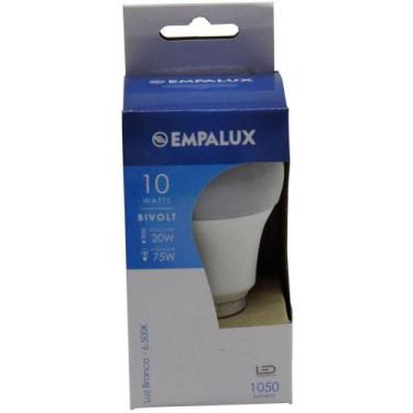 Imagem de Lâmpada Led 10w 1050lm Bivolt 6500k Luz Branca Empalux Id