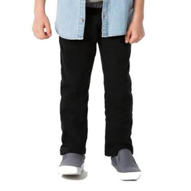 Imagem de Calça Masculina Em Moletom Flanelado grossa Infantil Nº 4 Ao 10 - Marl