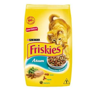Imagem de Ração Seca Nestlé Purina Friskies Atum para Gatos Adultos