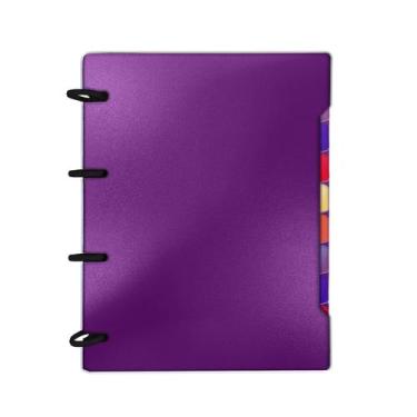 Imagem de Fichário A4 DAC Fun Roxo