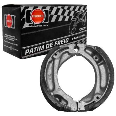 Imagem de Patins Lonas Sapato De Freio Ybr Factor 125 - Fischer, 0.25 901X