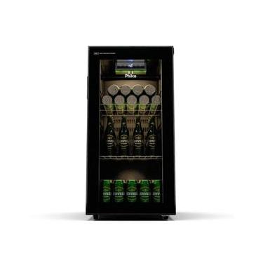 Imagem de Cervejeira 3 em 1 PCV09A 96L Preto 110V com Porta de Vidro Triplo Antissudação Philco