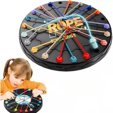 Imagem de Desafio Da Corda Brinquedo Interativo Infantil Jogo Educativo Envio Rá