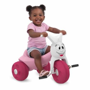 Imagem de Triciclo Europa (Rosa) - Ref 671 Bandeirante