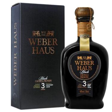 Imagem de Cachaça Weber Haus Premium Black Louça 750ml