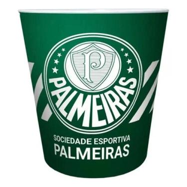 Imagem de Balde para Pipoca Palmeiras 2.500 ML 607338 - Allmix