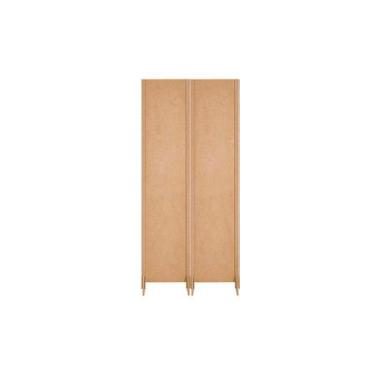 Imagem de 2 Biombo Slim Reto Com Pés Folha Painel Mdf Cru Divisor Divisória Sepa