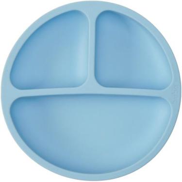 Imagem de Pratinho Em Silicone Com Ventosa - Azul - Buba
