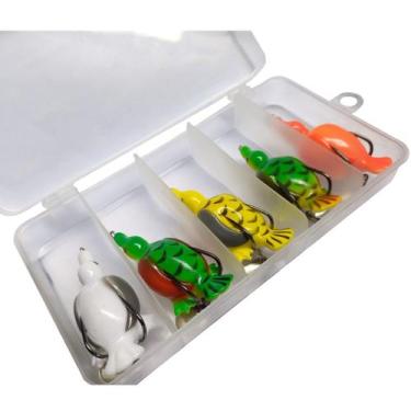 Imagem de Isca Patinho para traíra Isca Artificial Anti Enrosco Pato Frog - 5 un