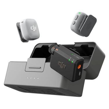 Imagem de Microfone Lapela sem Fio Mic Mini 2 com Áudio Cristalino e Alcance 250M em Preto DJI
