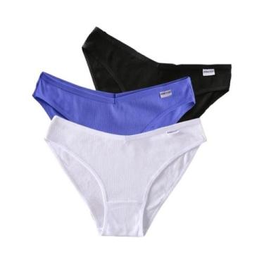 Imagem de Conjunto De Calcinhas Sexy De Algodão Para Mulheres M-XXL, Roupas Ínti