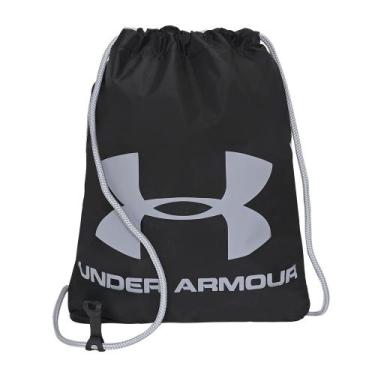 Imagem de Sacola Unissex de Treino Under Armour Ozsee Sackpack, Preto, U