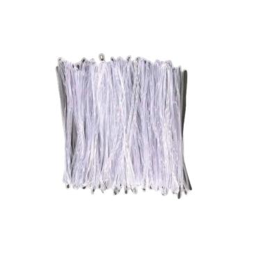 Imagem de Acessório para Bagagem Motivate 111A-mt* PVC Cristal Único Branco 100 Unidades Cordões Alça