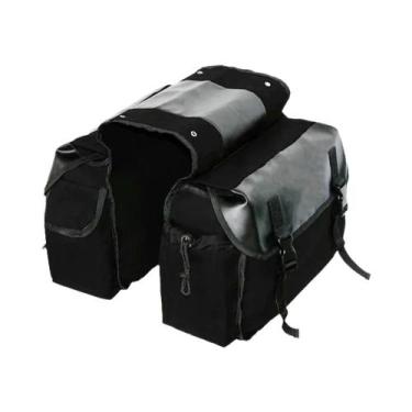 Imagem de Bolsa De Lona Impermeável Para Bicicleta E Moto, Bagagem Para Honda Sh