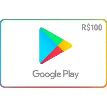 Imagem de Gift Card Digital Google Play R$ 100