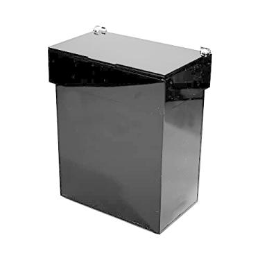 Imagem de Lixeira Acrílico 6 Litros com Tampa e Abertura Horizontal