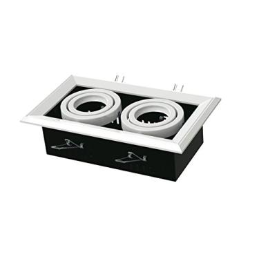 Imagem de Taschibra TD 22/2 02060010-17. Luminária Embutir para MR16. 100 W. Branco Bivolt