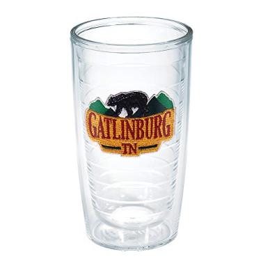 Imagem de Tervis Tennessee-Gatlinburg Feito nos EUA Copo isolado de parede dupla, 473 g - Sem tampa, urso