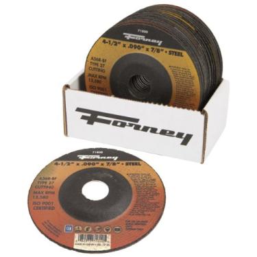 Imagem de Rodas de corte Forney 71782 com arco de 7/8 polegadas, pacote com 20