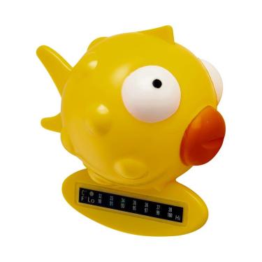 Imagem de Termômetro Para Água Da Banheira Peixinho Clingo Amarelo