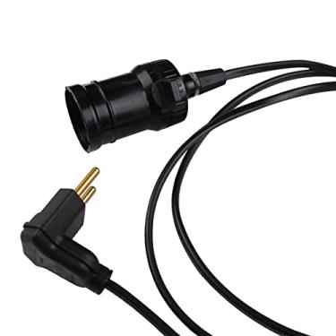 Imagem de Pendente de Tomada 2 M Com Interruptor E Bocal E-27 Com Plugue