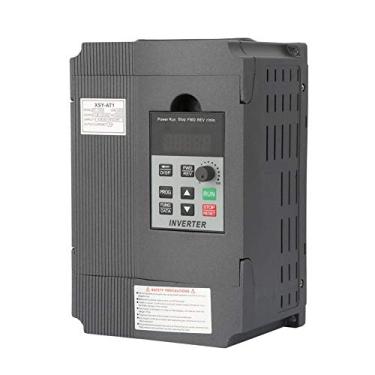 Imagem de Unidade de frequência variável, controlador de velocidade do motor trifásico CA 220V unidade de frequência variável monofásica