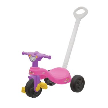 Imagem de Triciclo Velotrol Infantil Encantado Com Haste De Empurrar