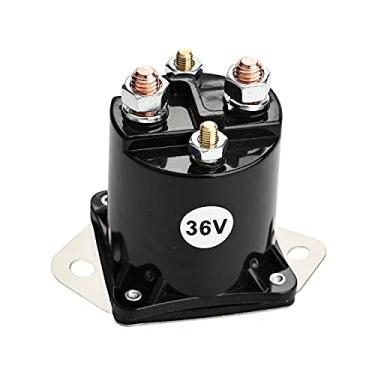 Imagem de MaySpare Solenoide elétrico de carrinho de golfe 36V adequado para Club Car DS (1976 a 1998) solenoide de 4 terminais