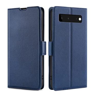 Imagem de For Google Pixel 6 Ultra-thin Voltage Side Buckle PU + TPU Horizontal Flip Leather Case with Holder & Card Slot
