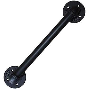 Imagem de KRASS Barras de garra vintage ferro forjado corrimão industrial duto alça de escada, 180 cm, colecionador 88