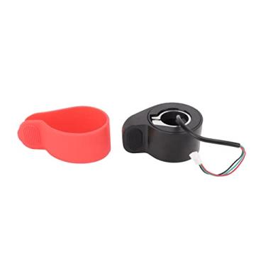 Imagem de Atyhao Acelerador de polegar de scooter, velocidade do polegar do dedo acelerador pontos antiderrapantes ABS de alta compatibilidade para M365