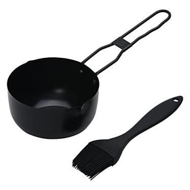 Imagem de Mimo Style Conjunto de Bowl e pincel Para Churrasco. Produtos Feitos de Aço Inoxidável e Poliestireno. Para Temperar Suas Carnes