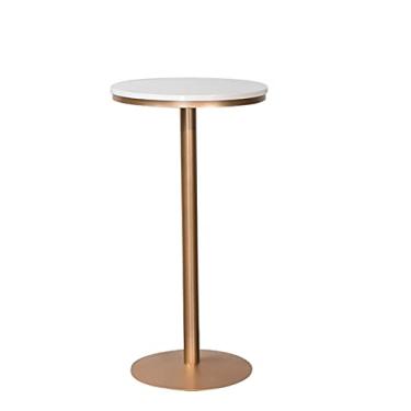 Imagem de KIZQYN Mesa de bar ferro mesa alta e combinação de cadeira mesa de bar doméstica cadeira alta banco de bar mesa e cadeira pequena mesa redonda conjunto de mesa de pub