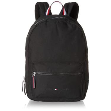Imagem de Tommy Hilfiger Mochila masculina Jackson Canvas, Preto