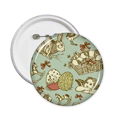 Imagem de Broche de cavalo colorido para festivais religiosos de páscoa, 5 peças