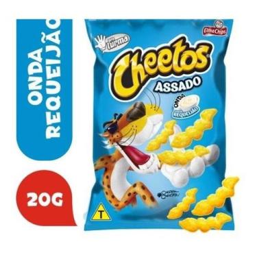 Imagem de Biscoitos Salgadinhos Cheetos Requeijao Caixa C/ 30 De 20G - Elma Chip