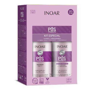 Imagem de Inoar Kit Pós Progress - Shampoo E Condicionador 250ml