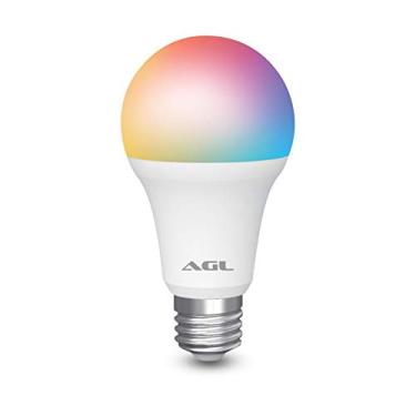 Imagem de Lâmpada Inteligente WiFi MÁXIMA QUALIDADE - AGL - LED 9W, 16 milhões de cores e compatível com Alexa, Google e Siri, Branca