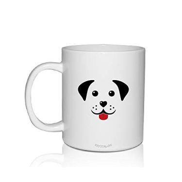 Imagem de Caneca Branca Personalizada para Dia das Crianças Cachorro